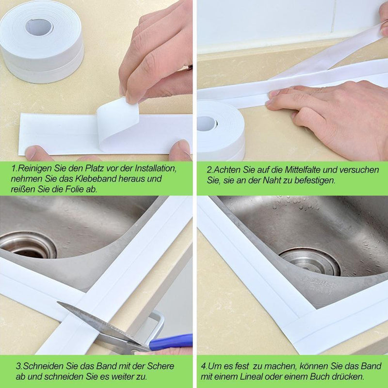 Waterproof repair tape for bathtub/bathroom/kitchen | Kalsten