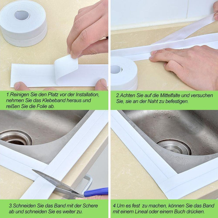 Waterproof repair tape for bathtub/bathroom/kitchen | Kalsten