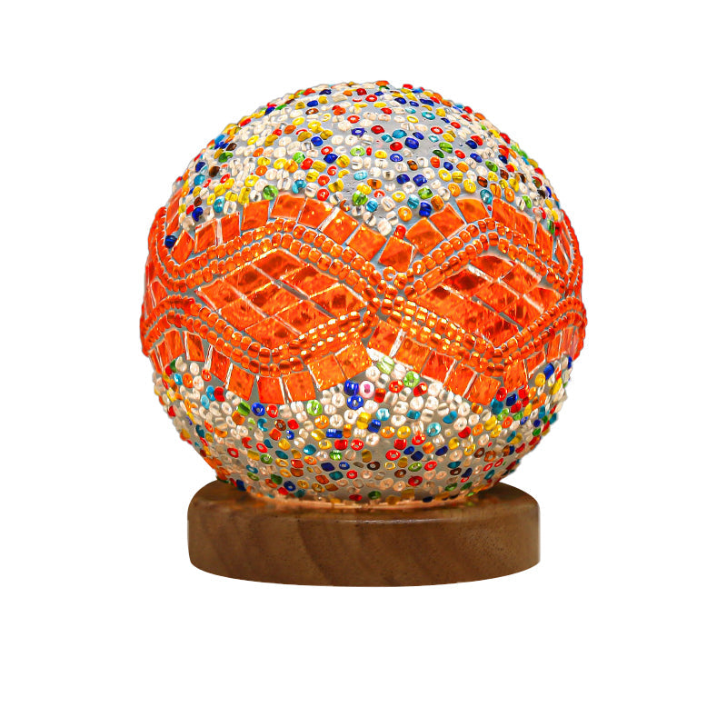 Stained Glass Table Lamp - Mosaic LED Lamp | Kalsten