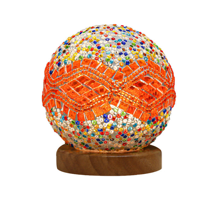 Stained Glass Table Lamp - Mosaic LED Lamp | Kalsten