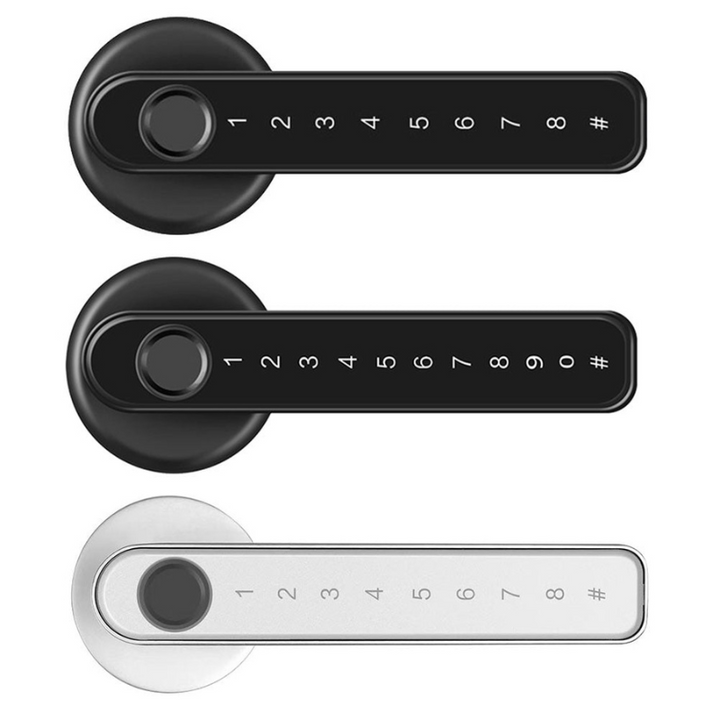 Electronic Fingerprint Door Lock with App Control and Backup Power