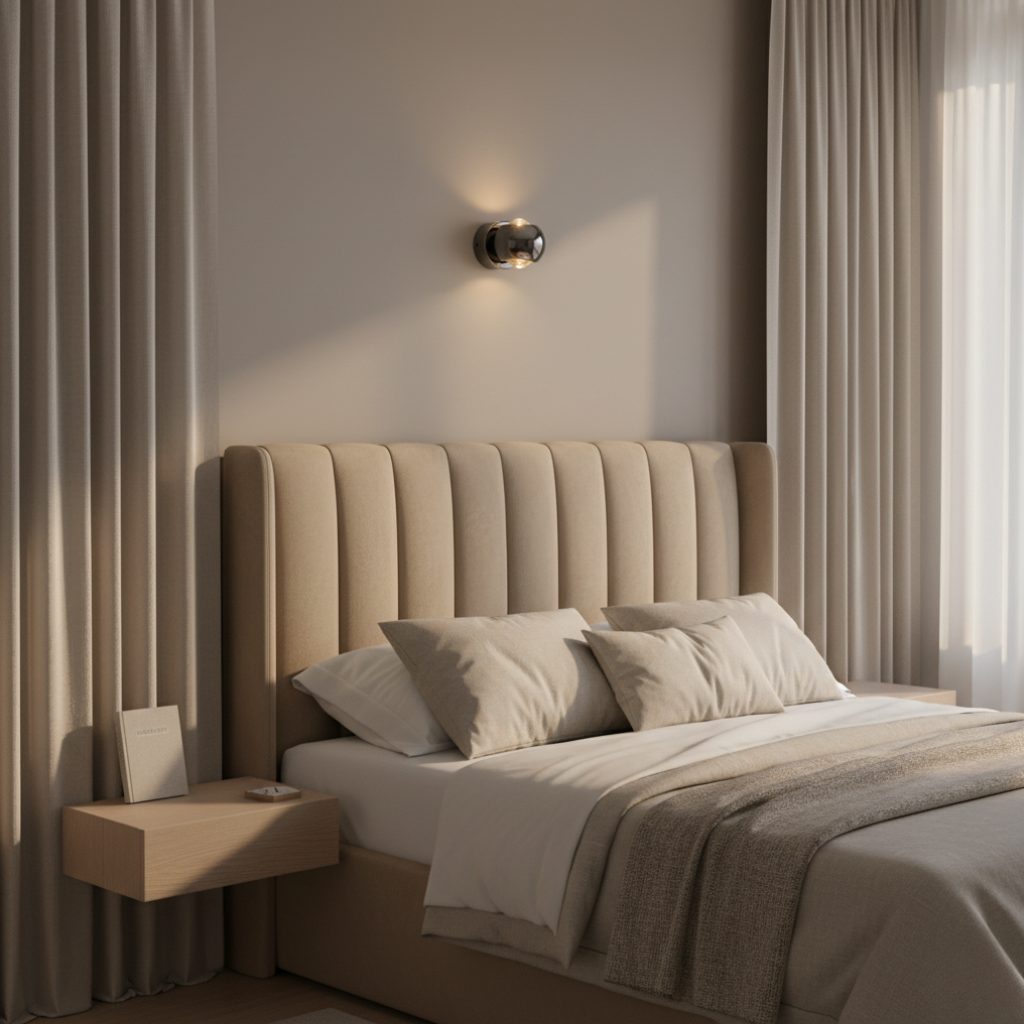 Diabolo Hourglass Dual-Beam Wall Sconce