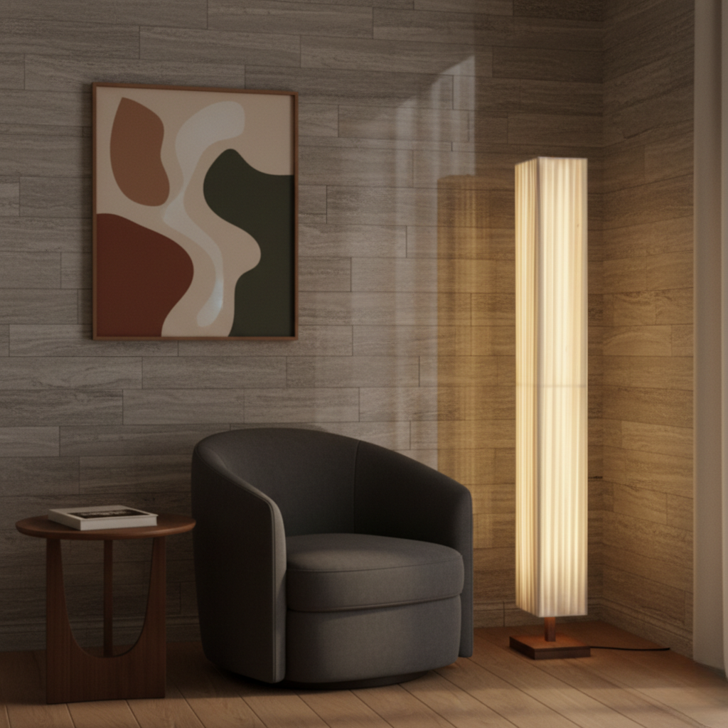 Hikari Japanese-Style Floor Lamp