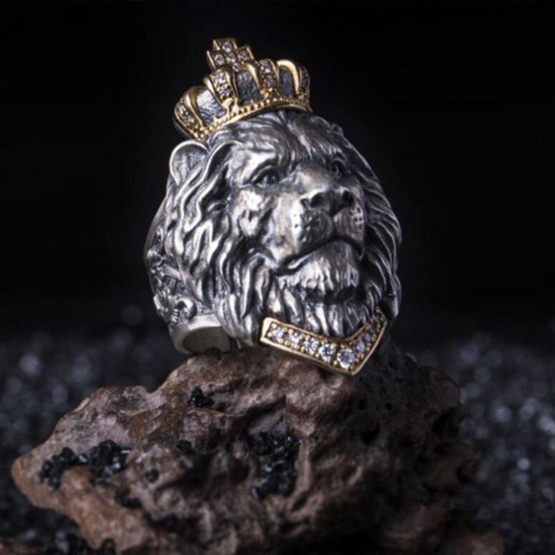 Retro Nordic Lion Shaped Ring | Kalsten