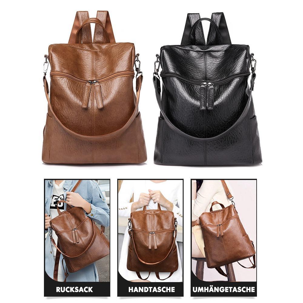 Skanto | Large Capacity Backpack - Full Leather