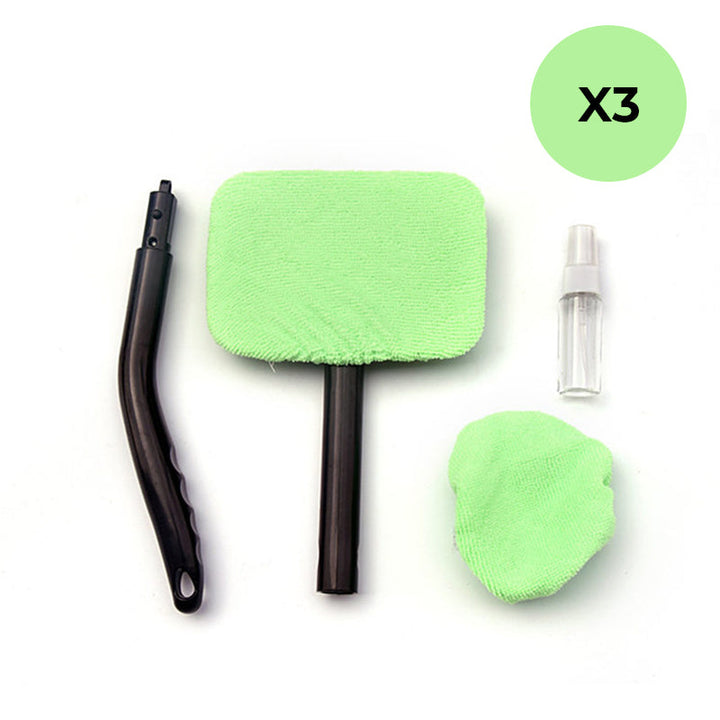 Microfiber cleaner with 2 reusable microfiber caps | Kalsten