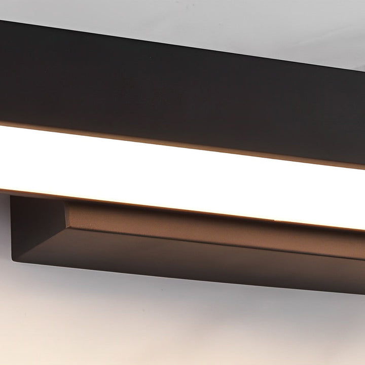 Kalsten | Modern LED Wall Lamp with Motion Sensor and Black Housing