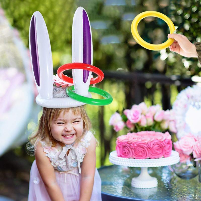 Christmas Reindeer Wooden Ring Toss Game | Kalsten