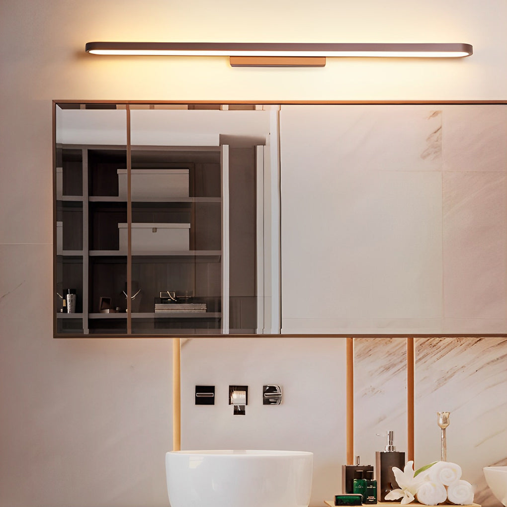 Annular Ring-Shaped LED Bathroom Vanity Light with Slim Linear Profile | Kalsten