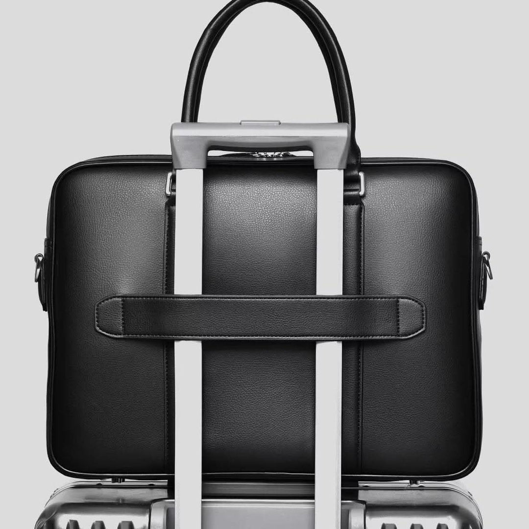 Kalsten | Manhattan Leather Business Laptop Briefcase Crossbody Handbag