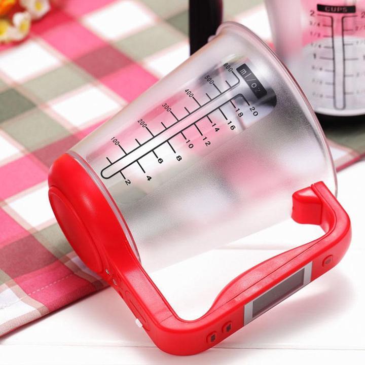 Digital kitchen measuring cup scale with LCD | Kalsten