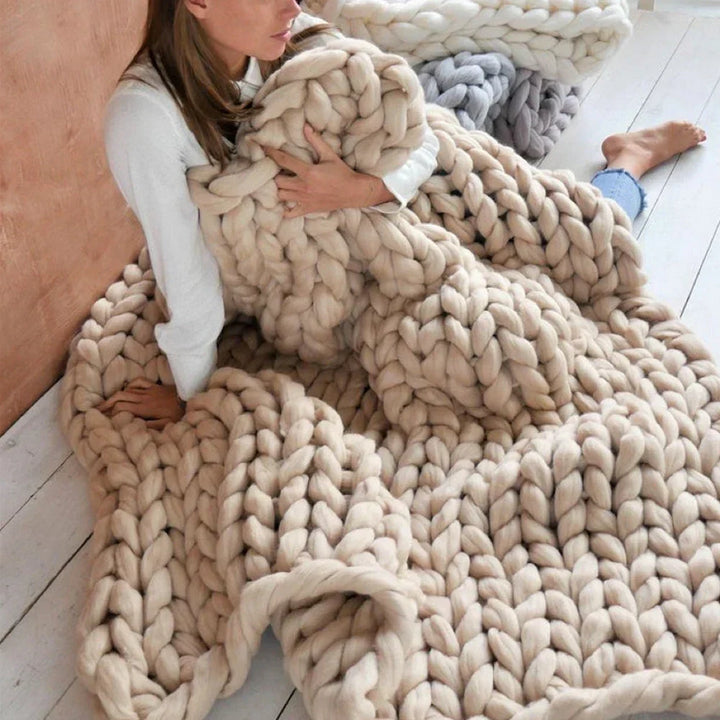 Kalsten | DIY Chunky XL 1000 gram Yarn for Soft Blankets