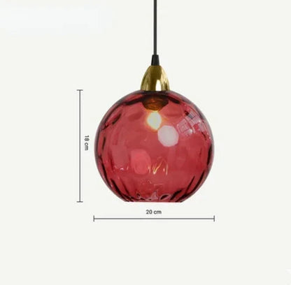 Skanto | Glass Ball Pendant Lamp - LumiSphere