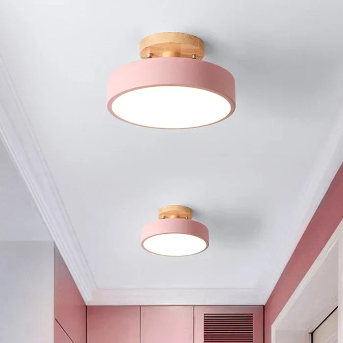Scandinavian LED Ceiling Lamp - NordWood | Kalsten