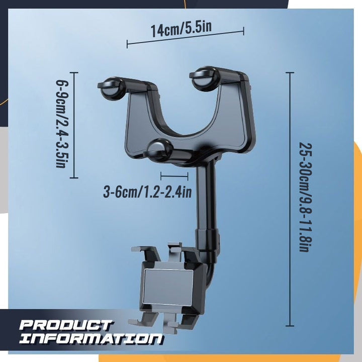 Rotatable & Extendable Car Phone Holder | Kalsten