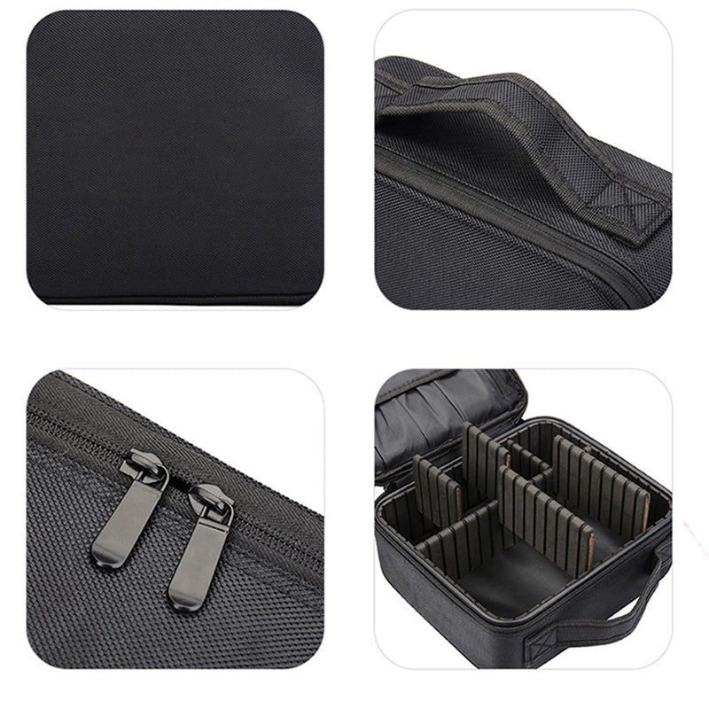 Skanto | Makeup Cosmetic Storage Bag with Adjustable Compartment