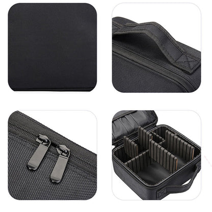 Skanto | Makeup Cosmetic Storage Bag with Adjustable Compartment