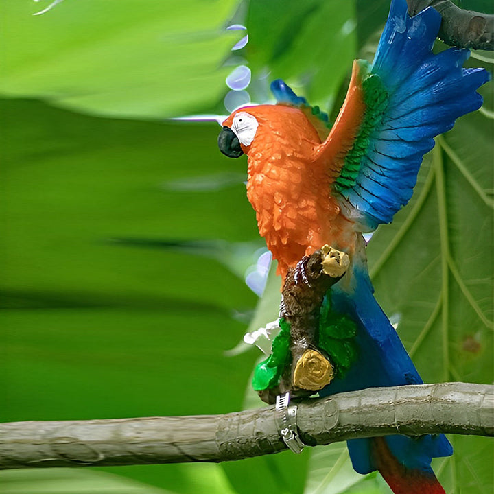 Resin Simulation Animal Parrot Shape 24V LED Waterproof Outdoor Lights | Kalsten