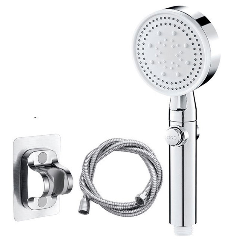 FlowControl Showerhead with 5 settings and push button | Kalsten