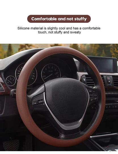 Silicone Steering Wheel Cover for All Seasons | Bowlift