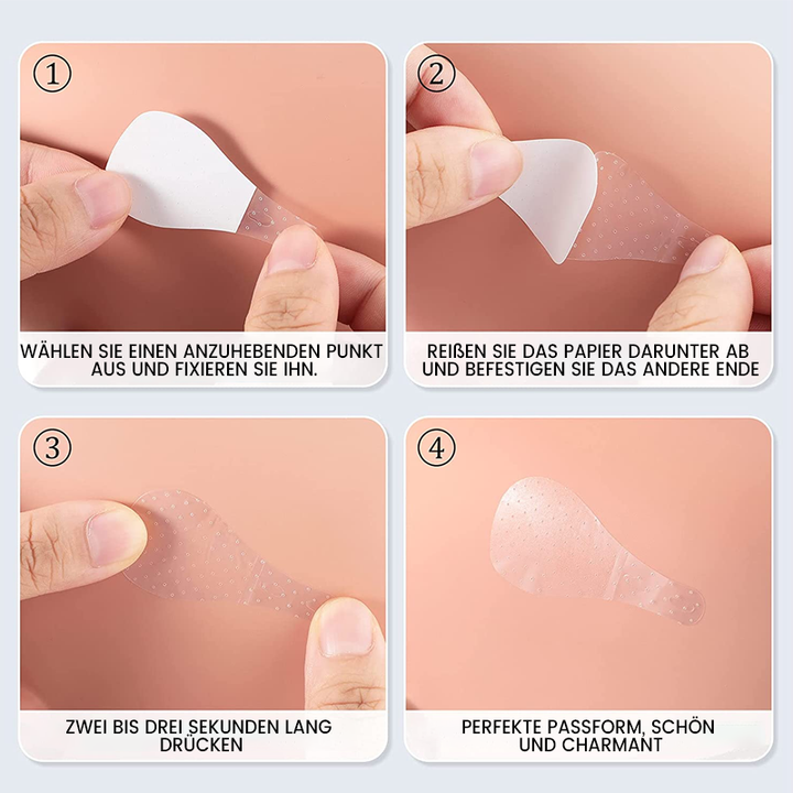 Kalsten | Waterproof and invisible facelift stickers, 120 pieces