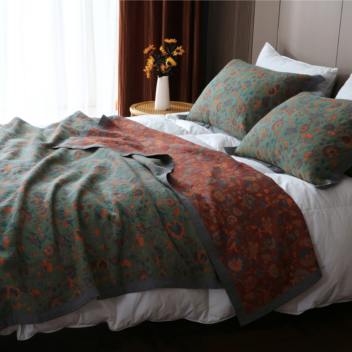 Gothel™ Retro Flower Blanket – Luxury Vintage Atmosphere Kalsten