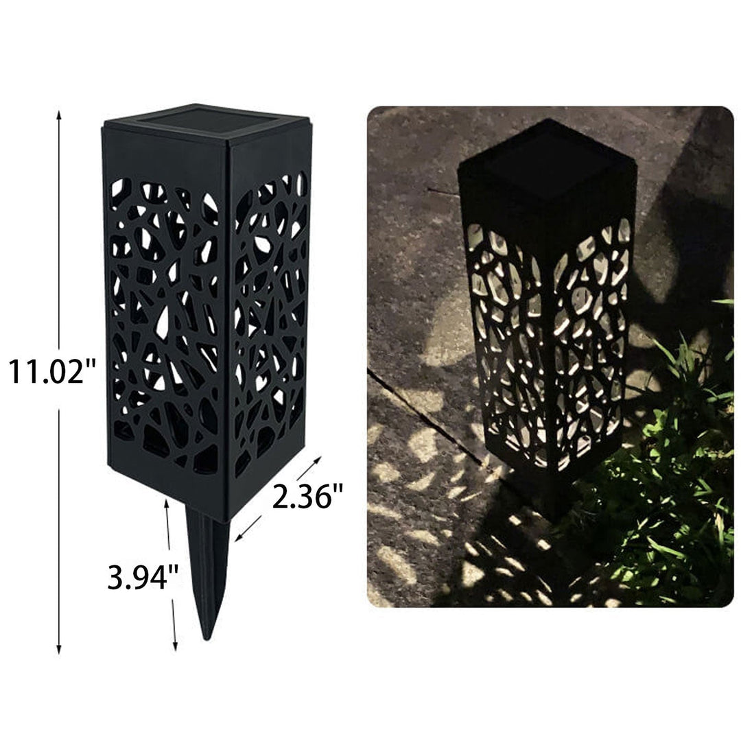 Creative Hollow Square Column LED Outdoor Lawn Ground Insert Landscape Light | Kalsten