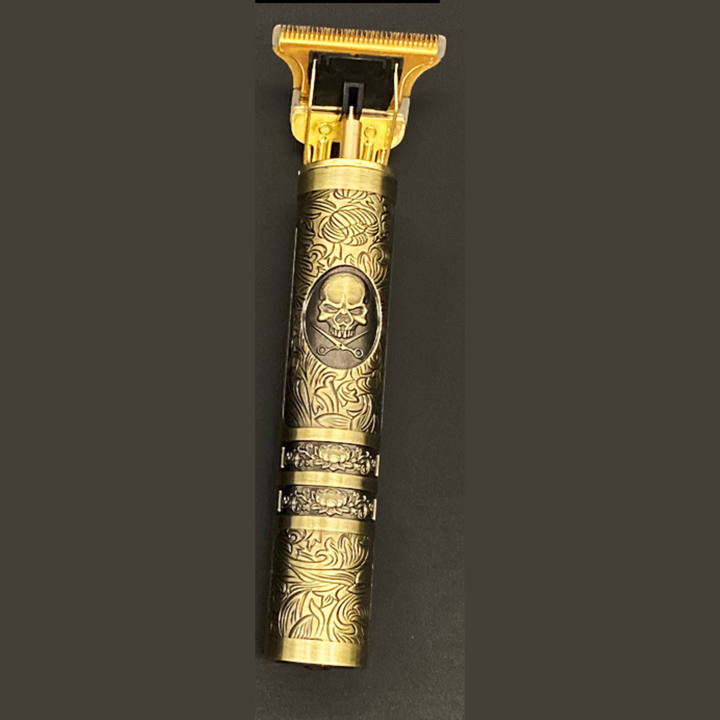 Kalsten | Skull Vintage Trimmer – Rechargeable Hair & Beard Groomer