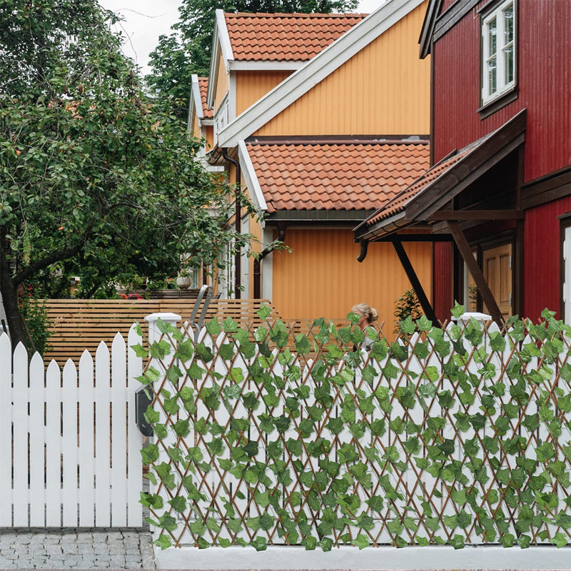 Expandable Faux Privacy Fence | Kalsten