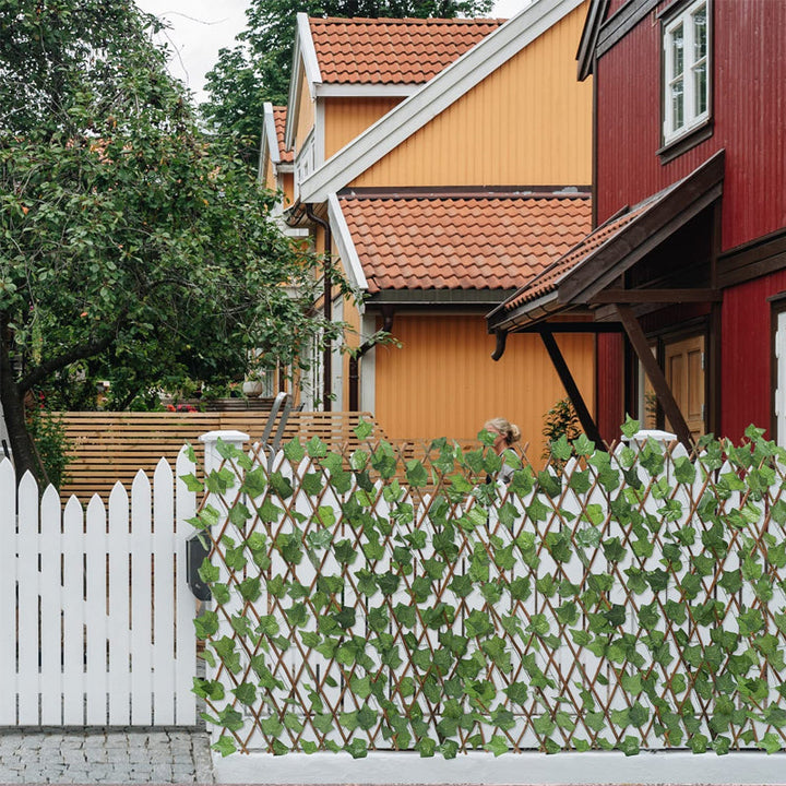 Expandable Faux Privacy Fence | Kalsten
