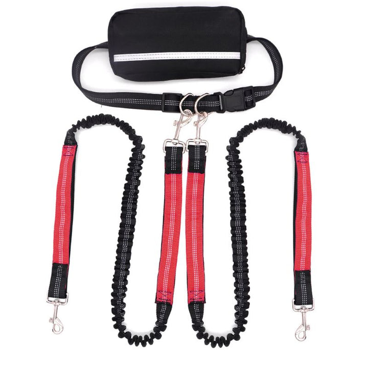 Kalsten | Hands Free Dog Leash with Zipper Bag
