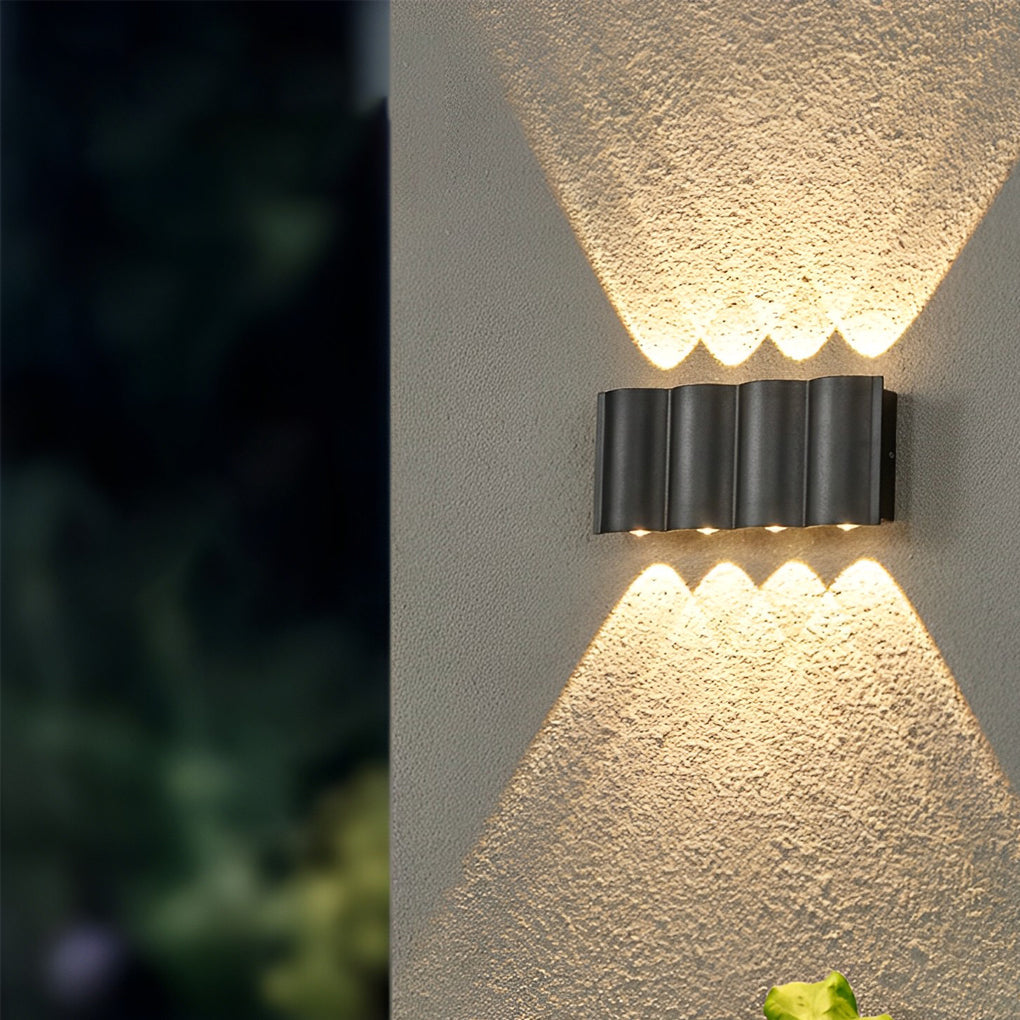 Creative Wave Up and Down Light LED Waterproof Modern Wall Washer Light | Kalsten