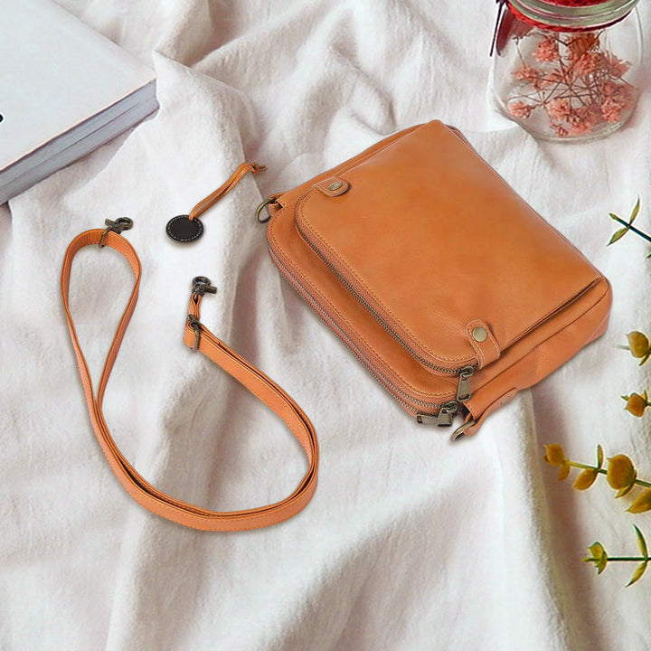 Kalsten | Three-Layer-Leather-Crossbody-Shoulder- & Clutch-Bag
