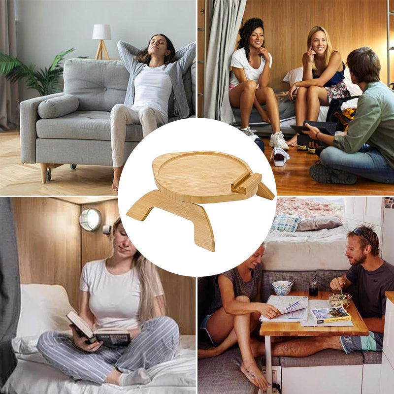 Sofa Arm Tray Table
