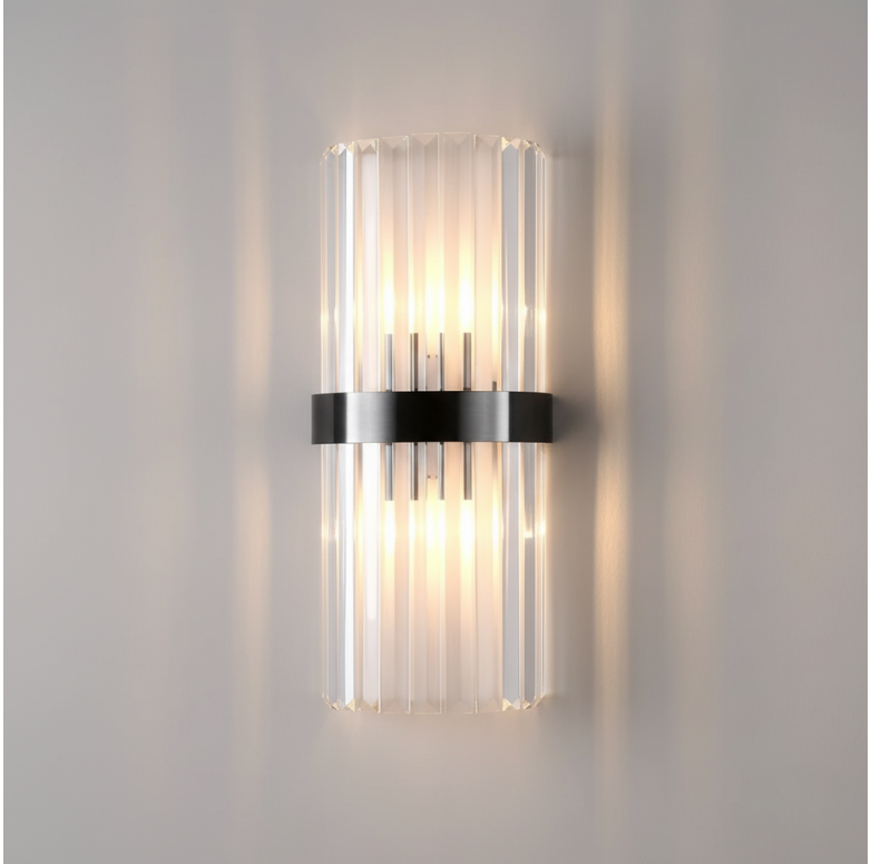 Crystal Adjustable LED Wall Sconce