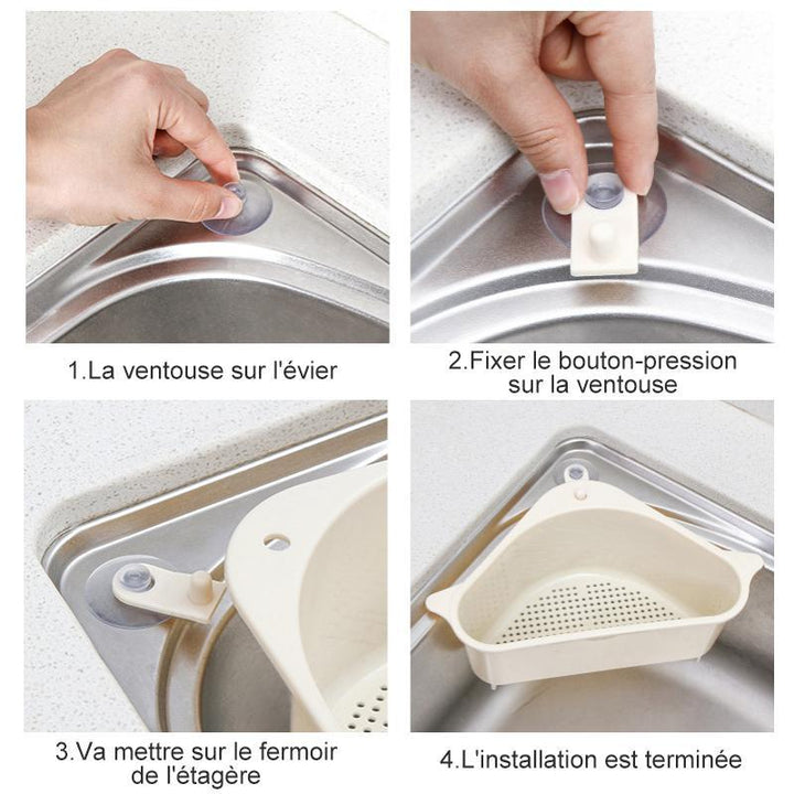 Draining Storage Basket Without Punching | Kalsten