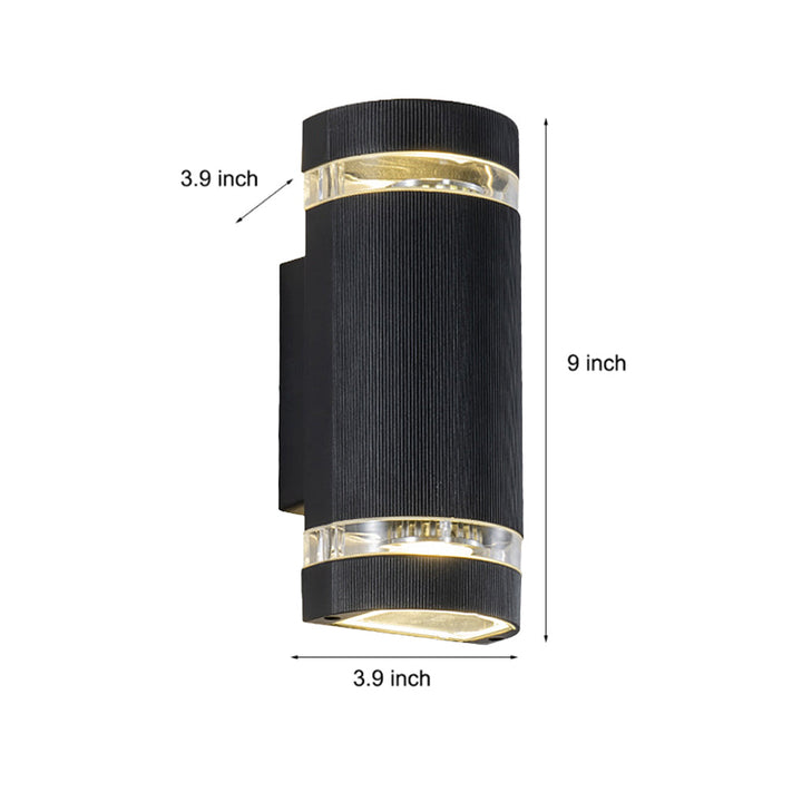 Waterproof LED Up and Down Lights Wall Lamp Outdoor Wall Lights Wall Sconce Lighting | Kalsten