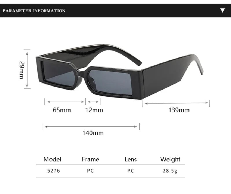 Victor Sunglasses | Rectangular & Subtle | Kalsten