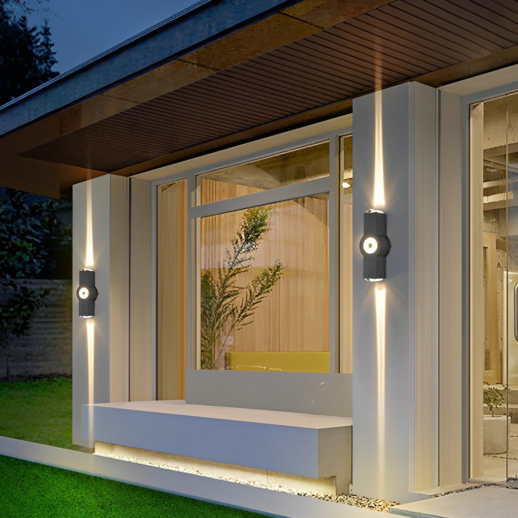Up and Down Light Creative LED Waterproof Outdoor Wall Washer Lights | Kalsten