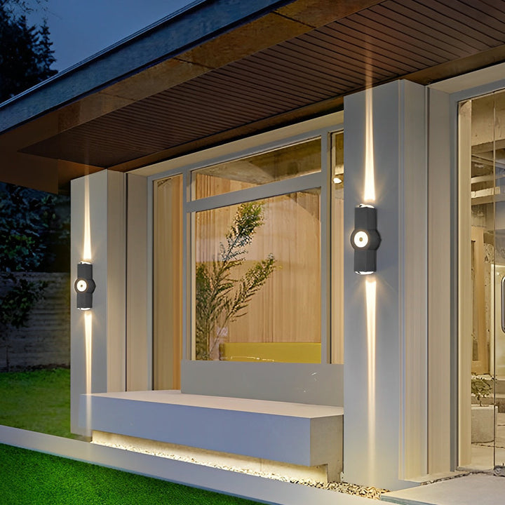 Up and Down Light Creative LED Waterproof Outdoor Wall Washer Lights | Kalsten