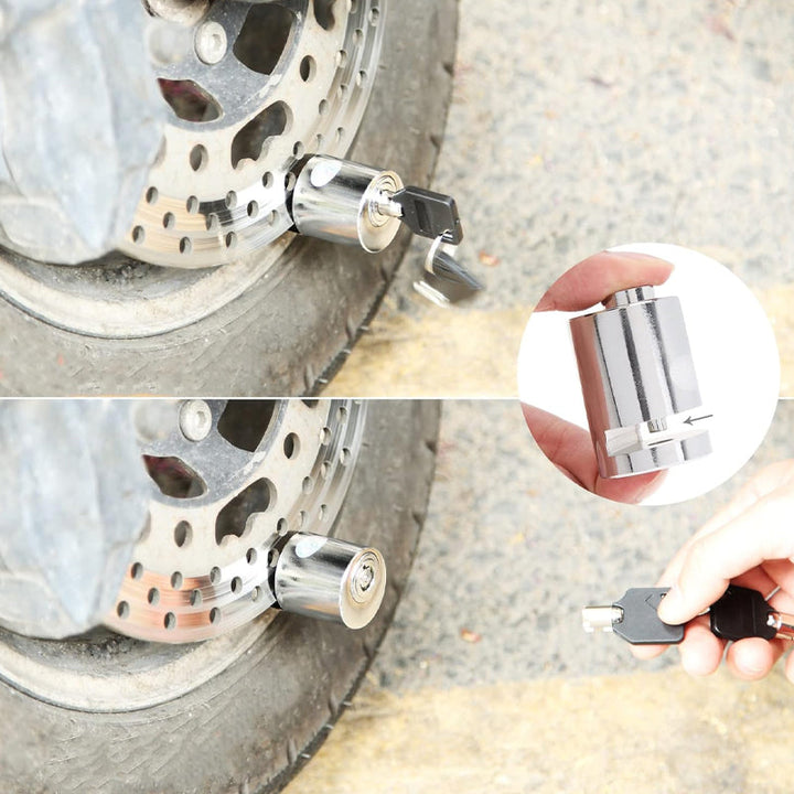 Anti-theft wheel disc lock with 2 keys | Kalsten