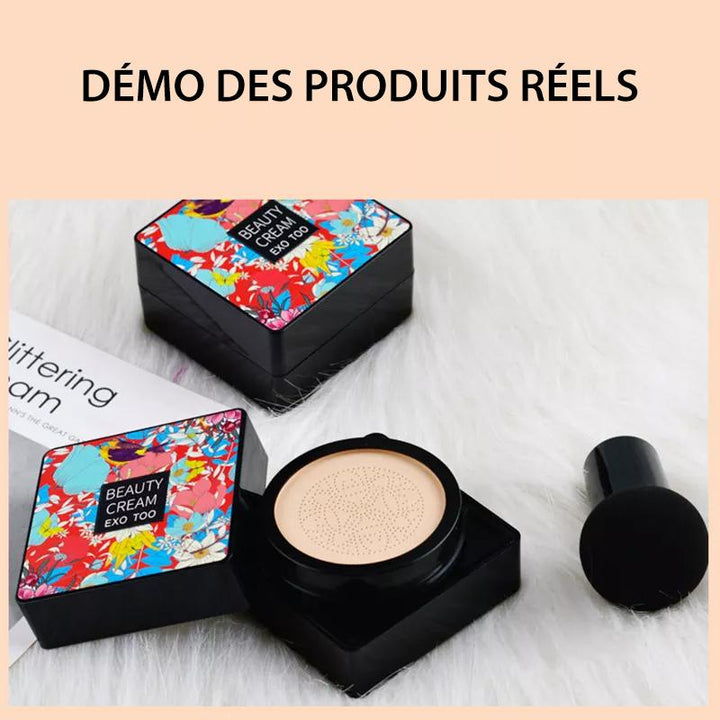 Cream CC Corrector With Mushroom Brush | Kalsten