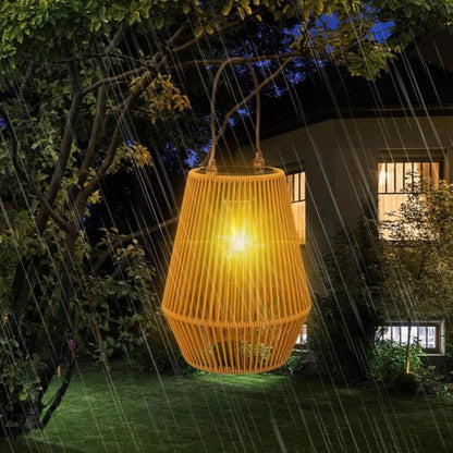 Brehn | Solar Outdoor Hand-woven Garden Lamps | Waterproof Landscape Light for Villa & Terrace Decoration - Alpho
