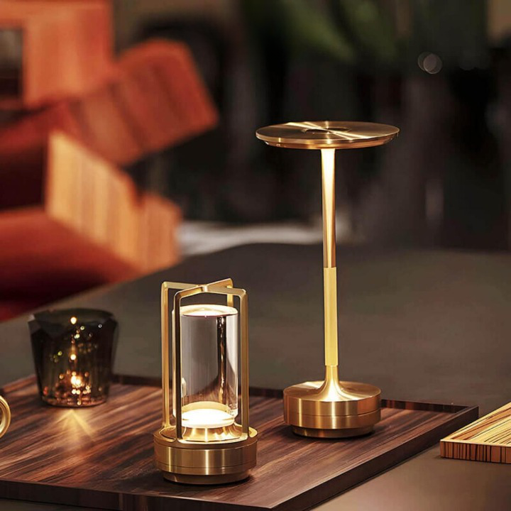 Wireless Waterproof Table Lamp | Touch-Sensitive, Adjustable Brightness & Ideal for Home Decor | Kalsten