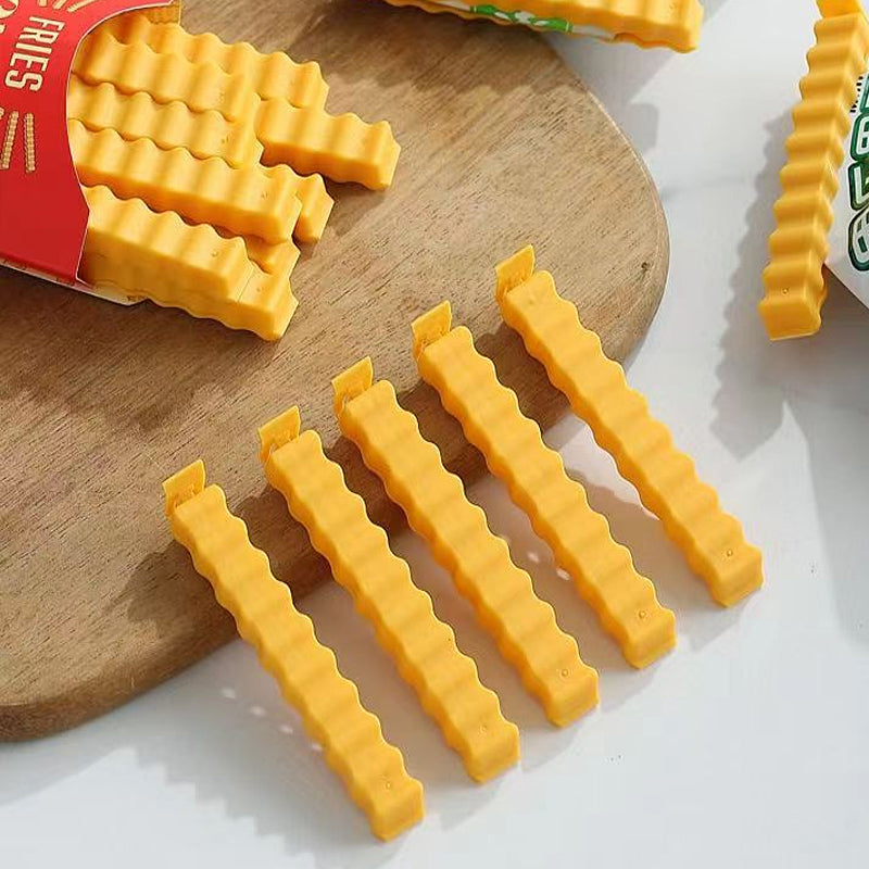 Funny magnetic French fries food closure clip | Kalsten