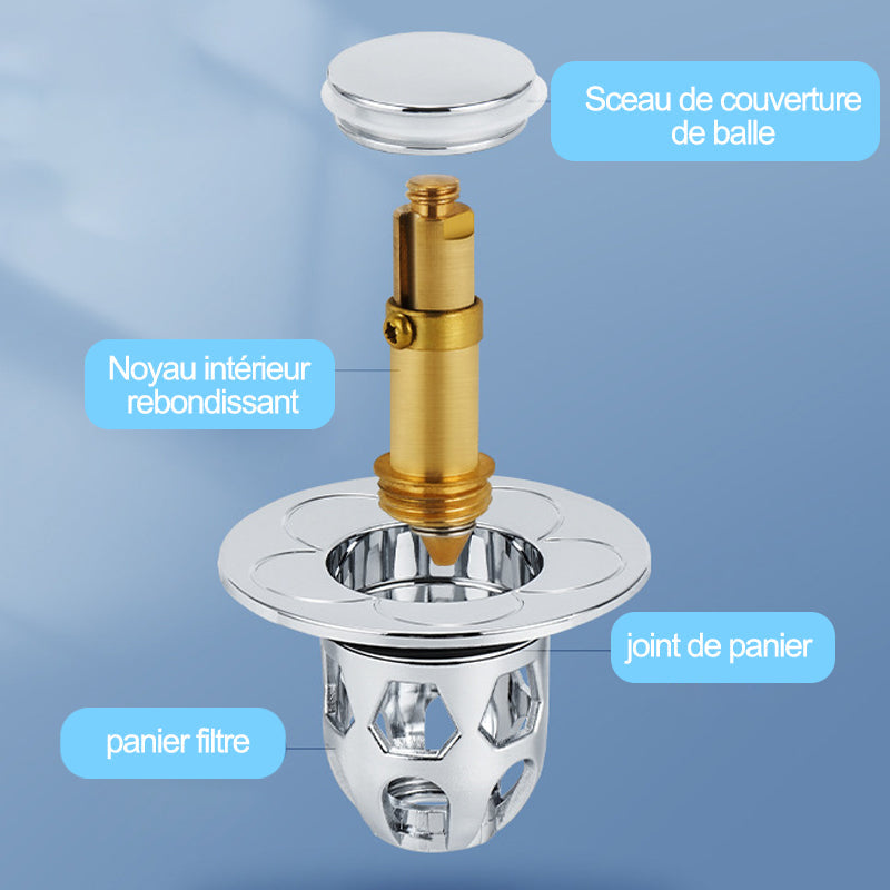 Universal water head drain plug for sink | Kalsten