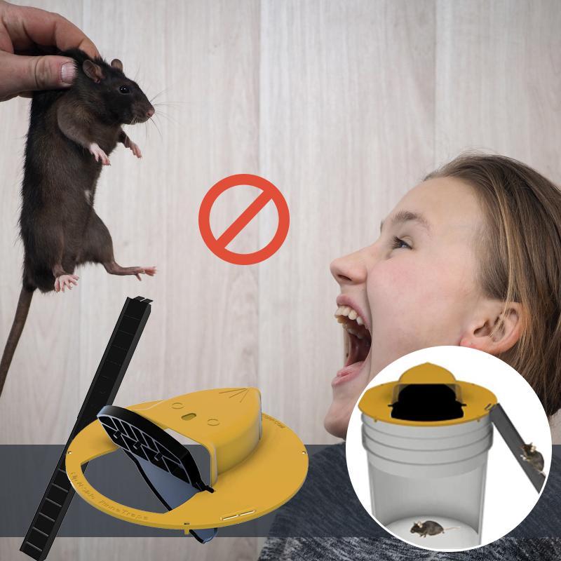 Auto Reset Flip N Slide Bucket Lid/Rat Trap | Kalsten