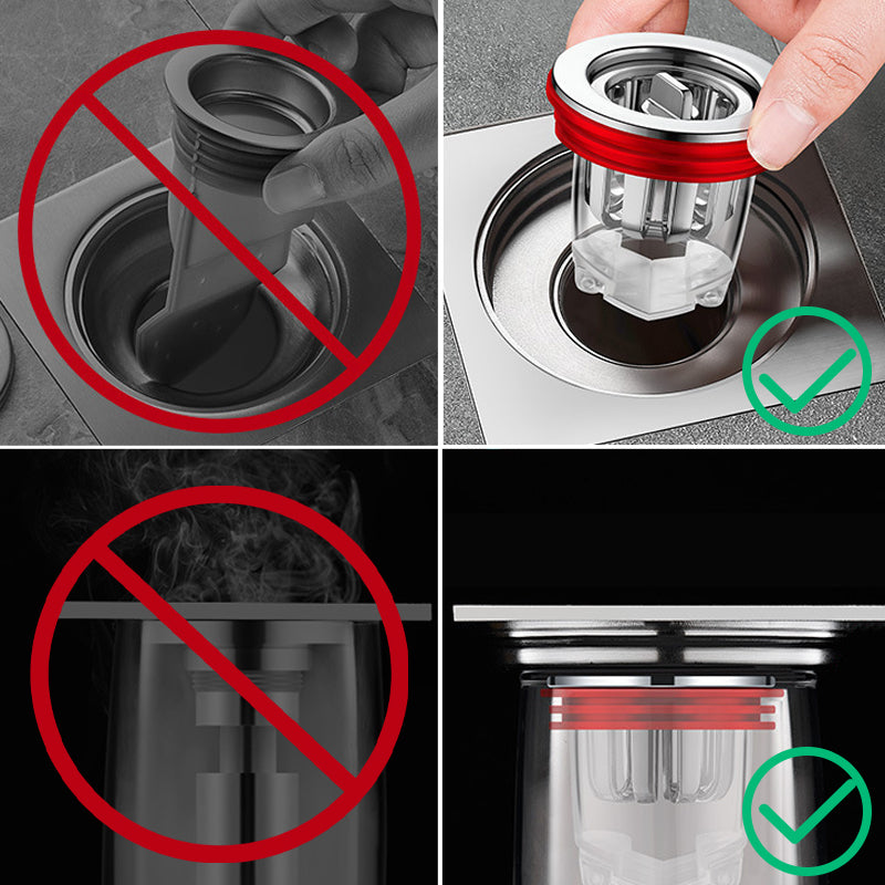 Kalsten | Magnetic odor-neutralizing floor drain core
