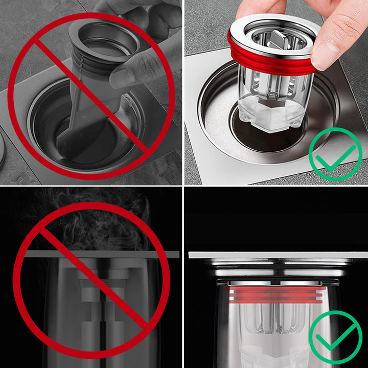 Kalsten | Magnetic odor-neutralizing floor drain core