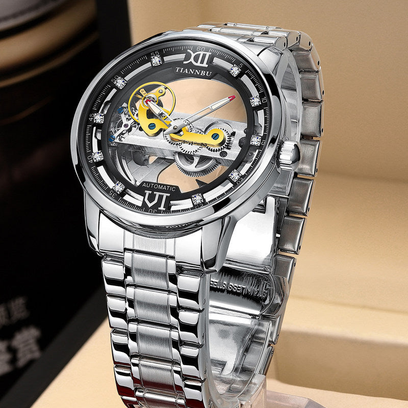 Kalsten | Skeleton Tourbillon Ultra Thin Automatic Mechanical Watch